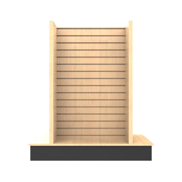 4 Sided Island Slatwall Display