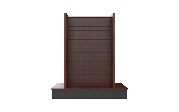 4 Sided Island Slatwall Display