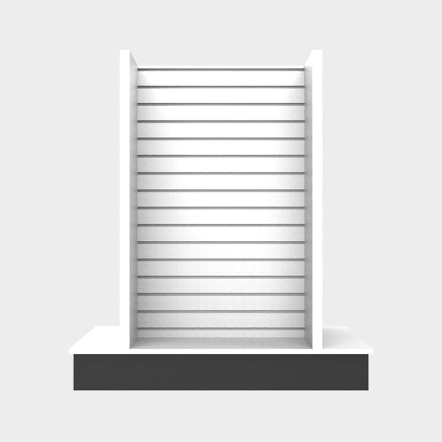 4 Sided Island Slatwall Display