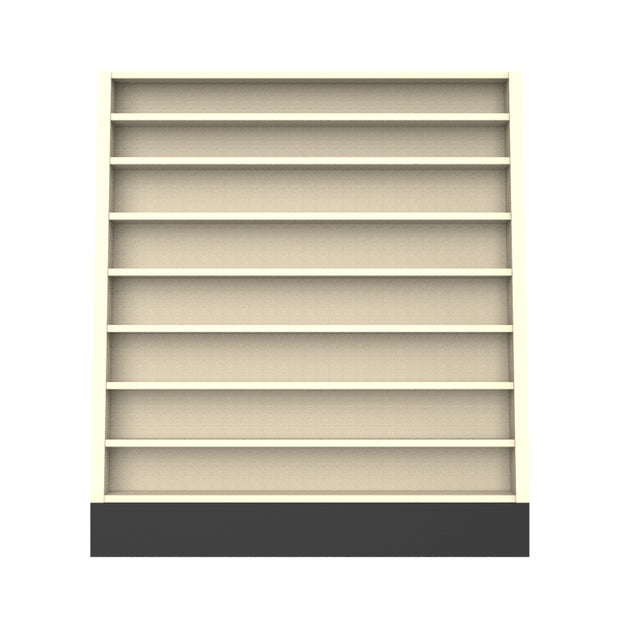 4 Sided Slatwall/Shelf Island