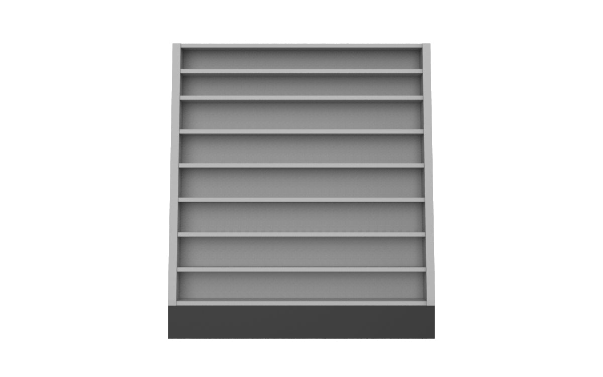 4 Sided Slatwall/Shelf Island