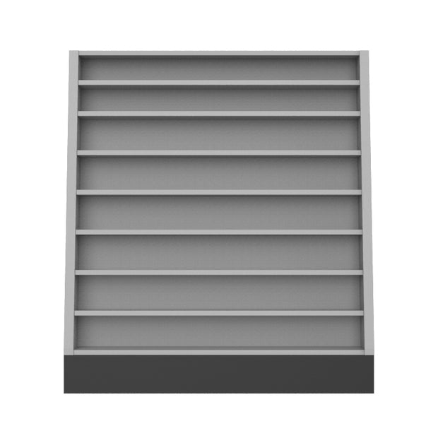 4 Sided Slatwall/Shelf Island