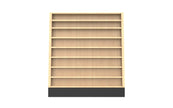 4 Sided Slatwall/Shelf Island