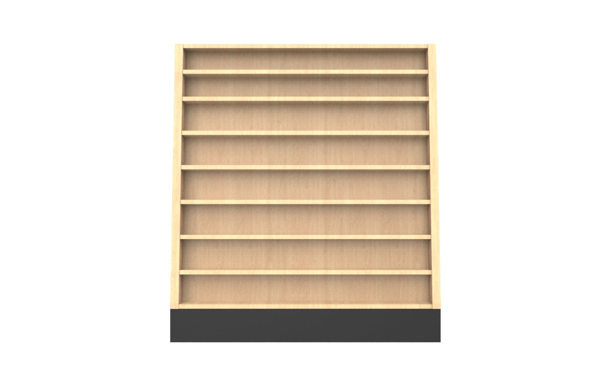 4 Sided Slatwall/Shelf Island