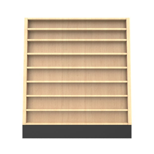 4 Sided Slatwall/Shelf Island