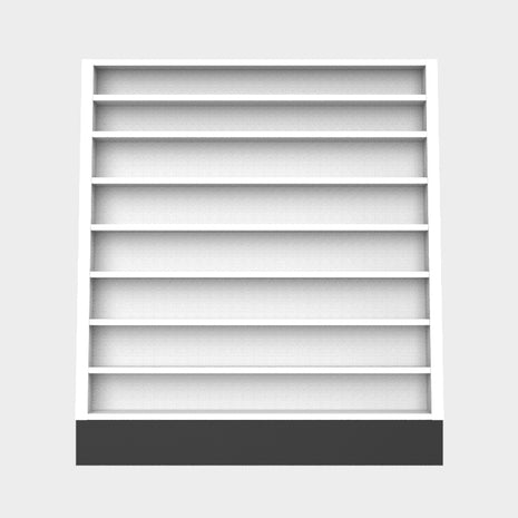 4 Sided Slatwall/Shelf Island