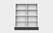 4 Sided Slatwall/Shelf Island