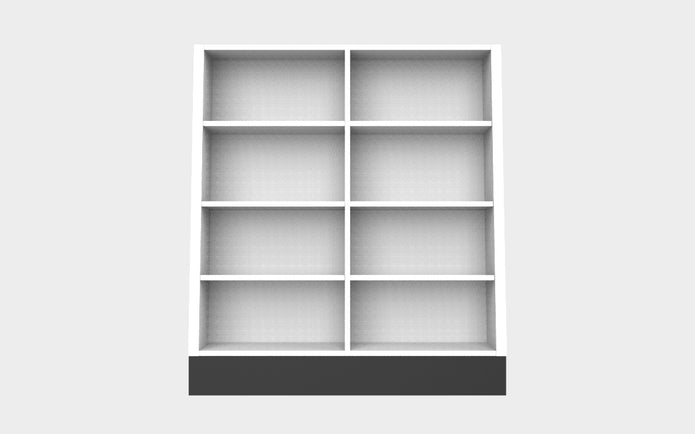 4 Sided Slatwall/Shelf Island