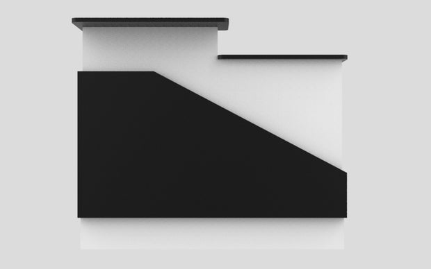 Sales Counter w/ Angled Back