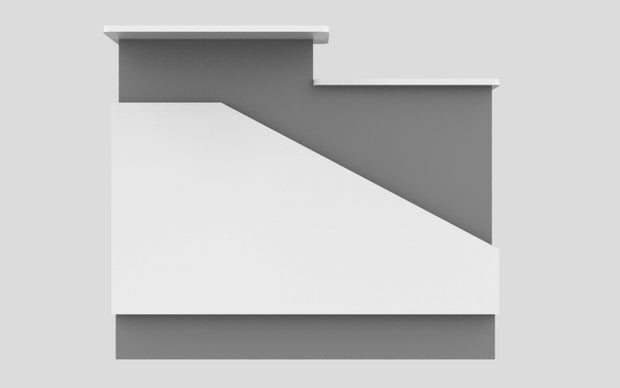 Sales Counter w/ Angled Back