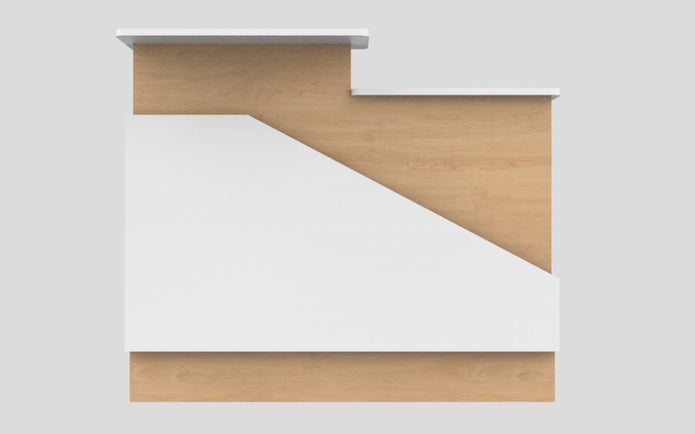 Sales Counter w/ Angled Back