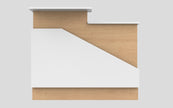 Sales Counter w/ Angled Back