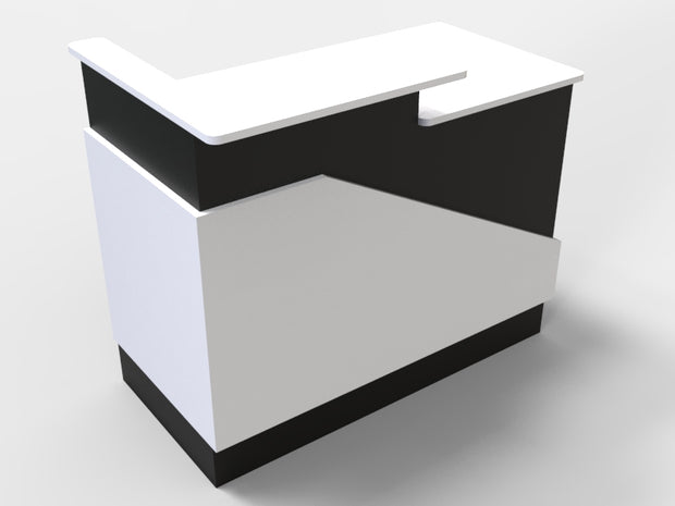 Sales Counter w/ Angled Back