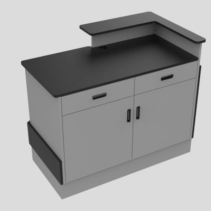 Front Sales Counter w/ Angled Back