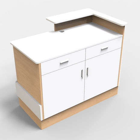 Front Sales Counter w/ Angled Back