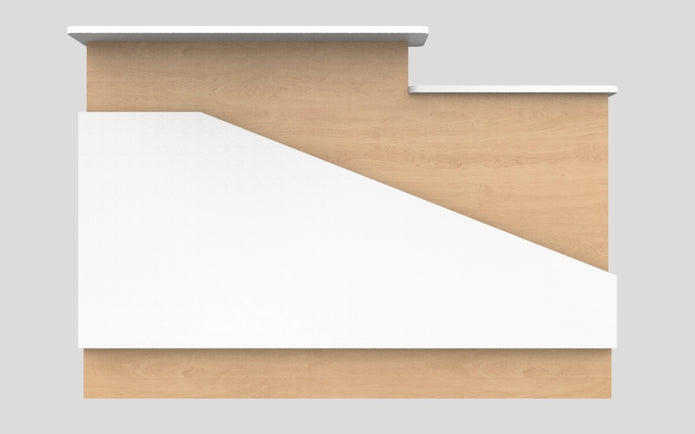 Sales Counter w/ Angled Back