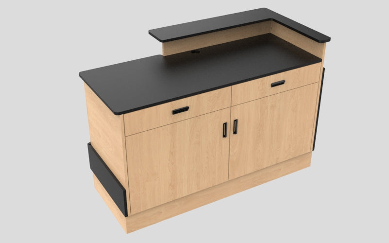 Front Sales Counter w/ Angled Back