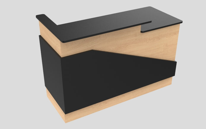 Sales Counter w/ Angled Back