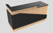 Sales Counter w/ Angled Back