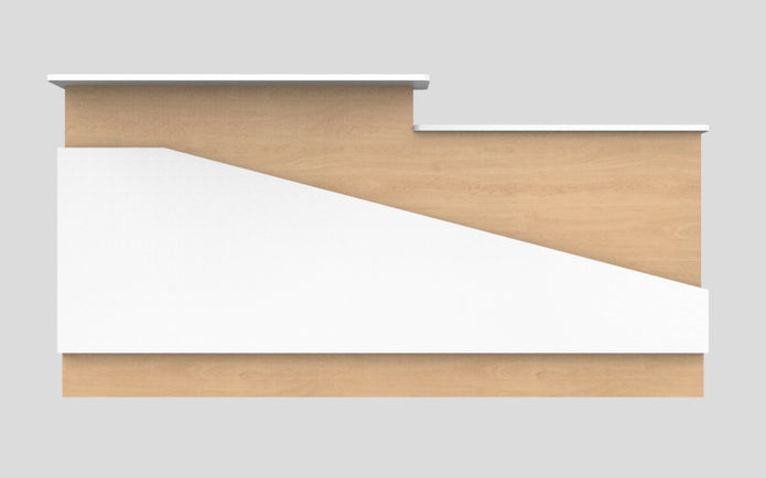 Sales Counter w/ Angled Back