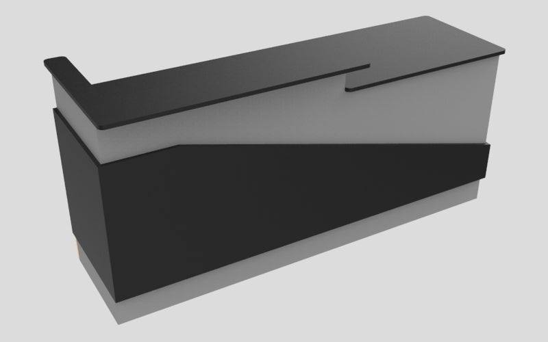 Front Sales Counter w/ Angled Back
