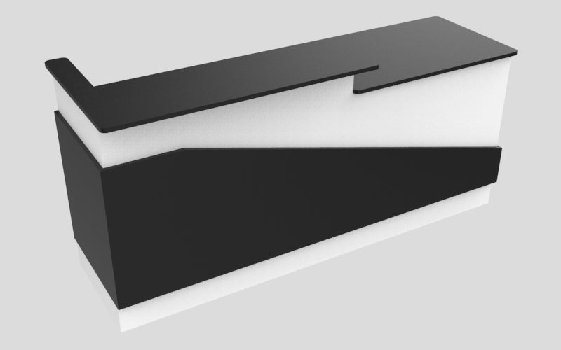 Sales Counter w/ Angled Back