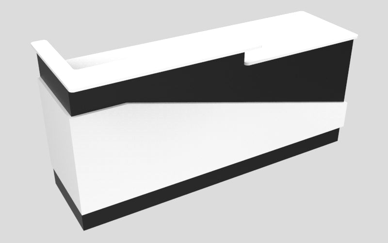 Front Sales Counter w/ Angled Back