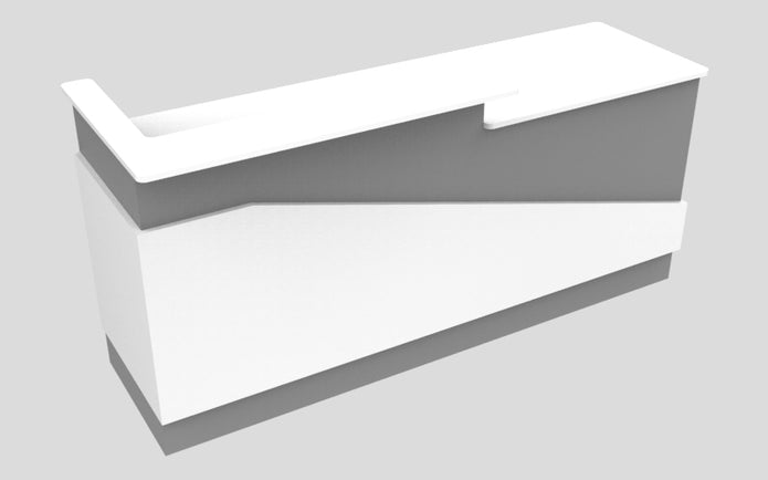 Front Sales Counter w/ Angled Back