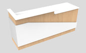 Front Sales Counter w/ Angled Back