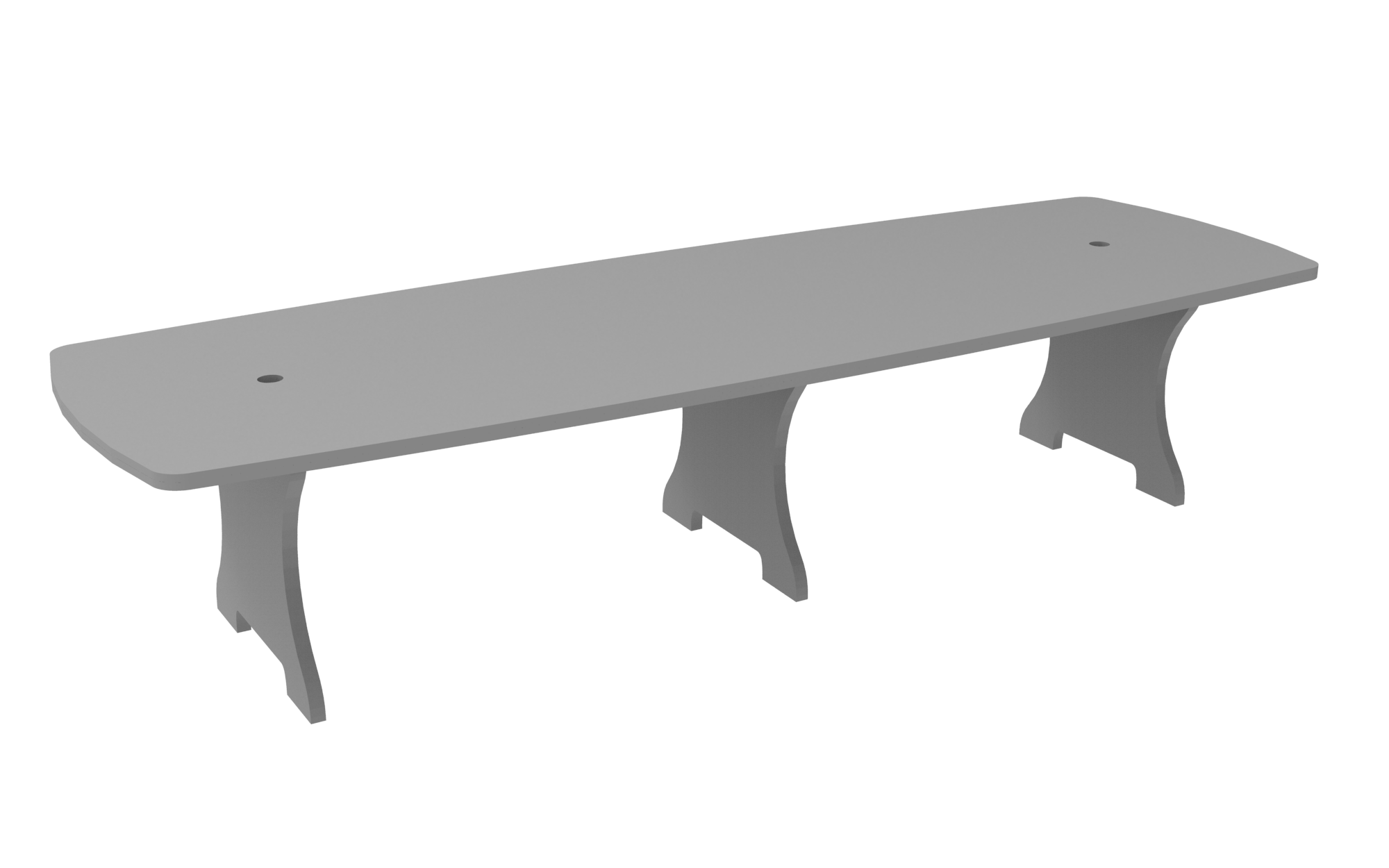Conference Table - Curved