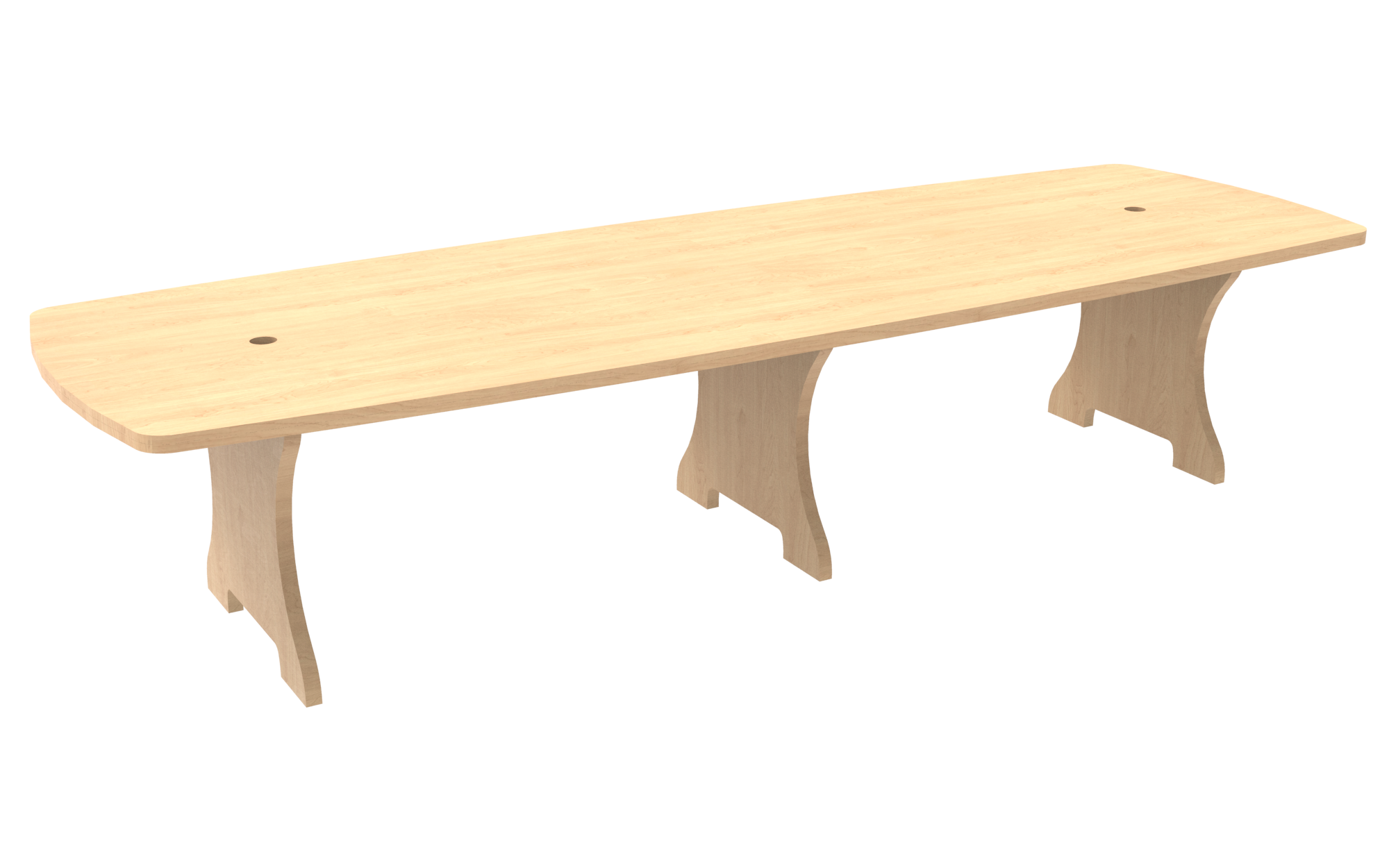 Conference Table - Curved