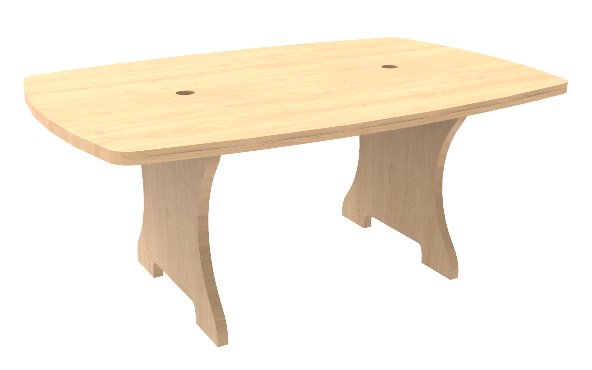 Conference Table - Curved