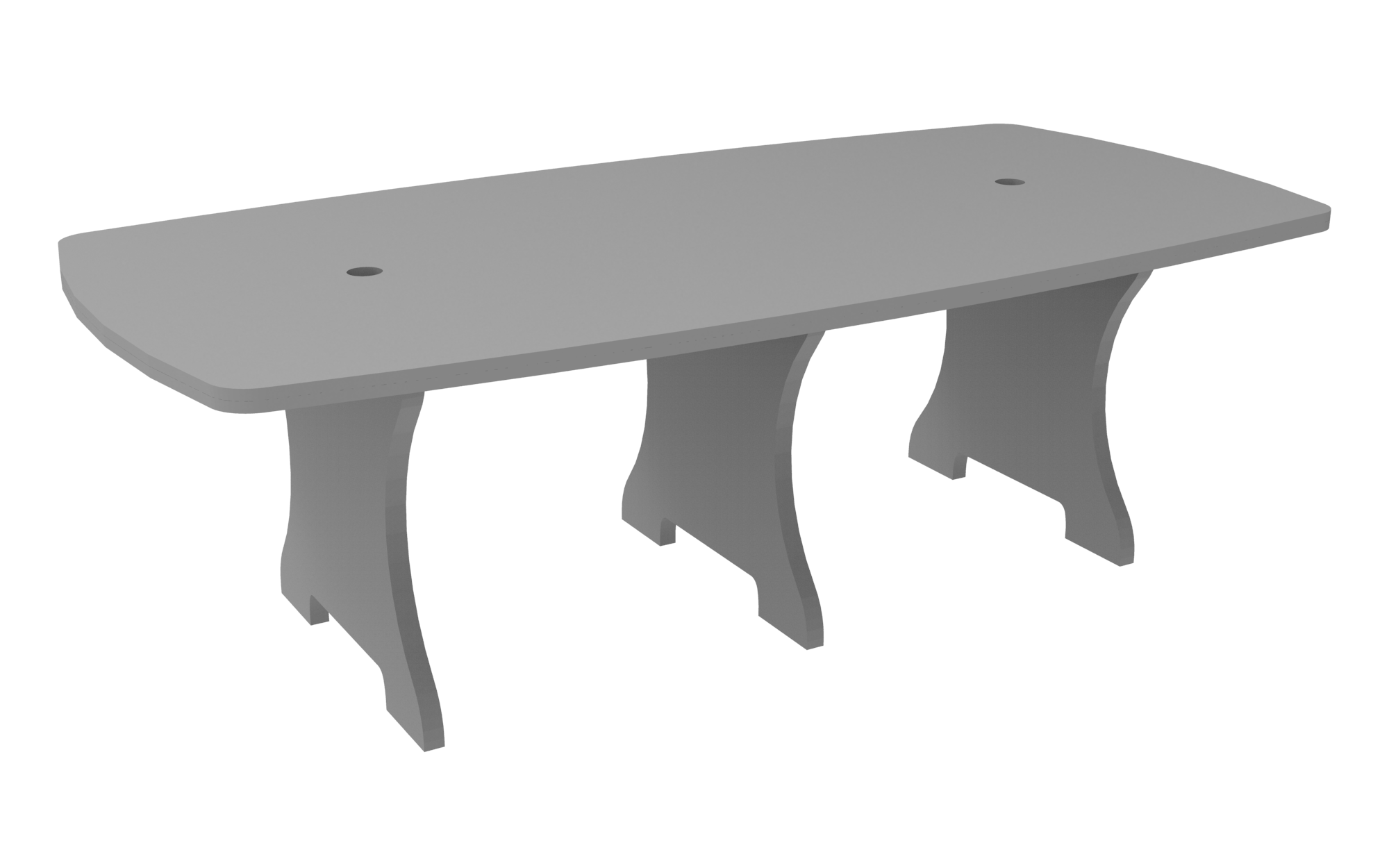 Conference Table - Curved