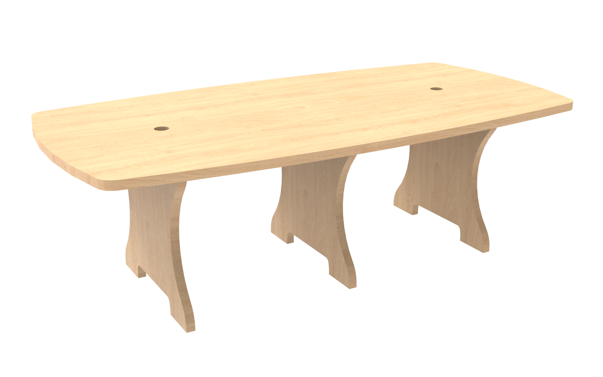 Conference Table - Curved