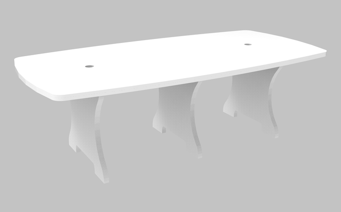 Conference Table - Curved