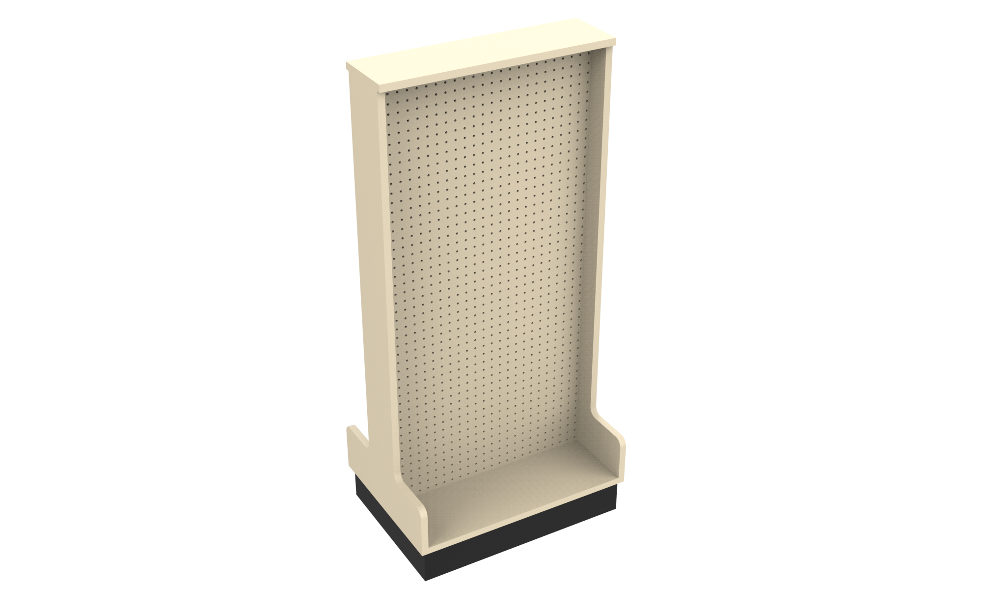 2 Sided Pegboard Unit