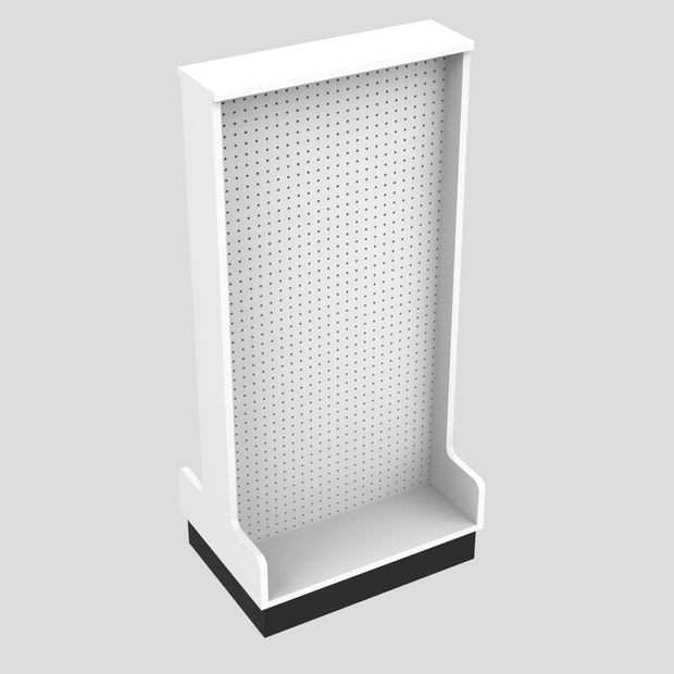 2 Sided Pegboard Unit