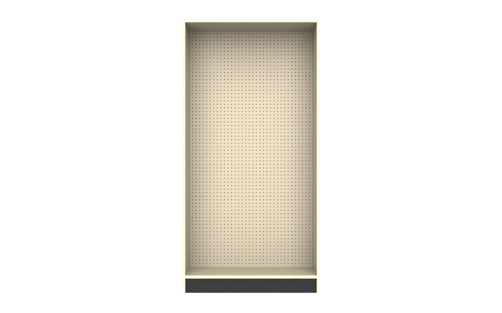 1 Sided Pegboard Unit