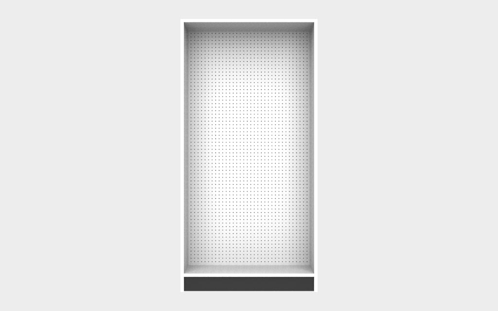 1 Sided Pegboard Unit