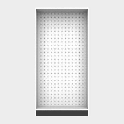 1 Sided Pegboard Unit
