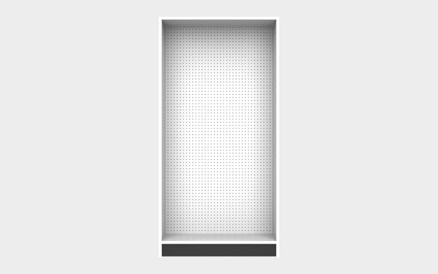 1 Sided Pegboard Unit