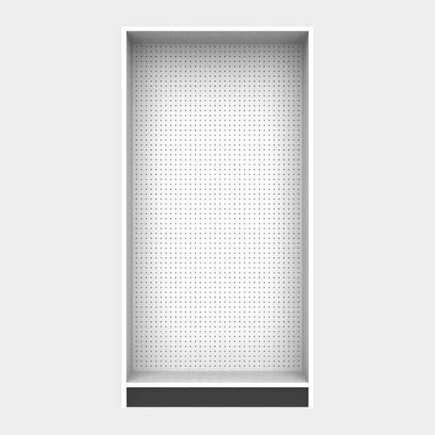 1 Sided Pegboard Unit