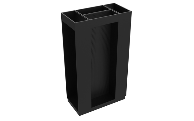 3 Sided Pegboard Unit