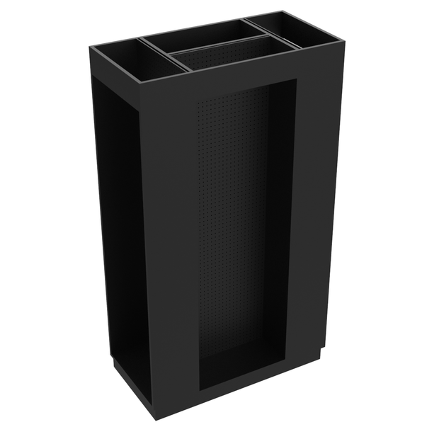 3 Sided Pegboard Unit