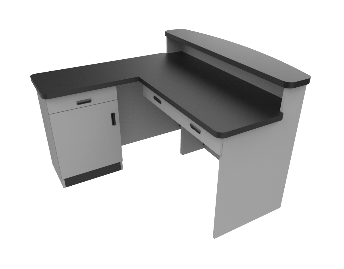 5x5 Reception Counter