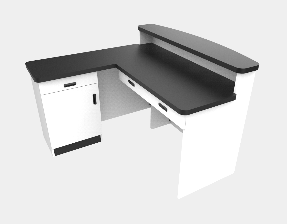 5x5 Reception Counter