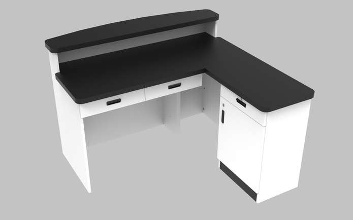 5x5 Reception Counter