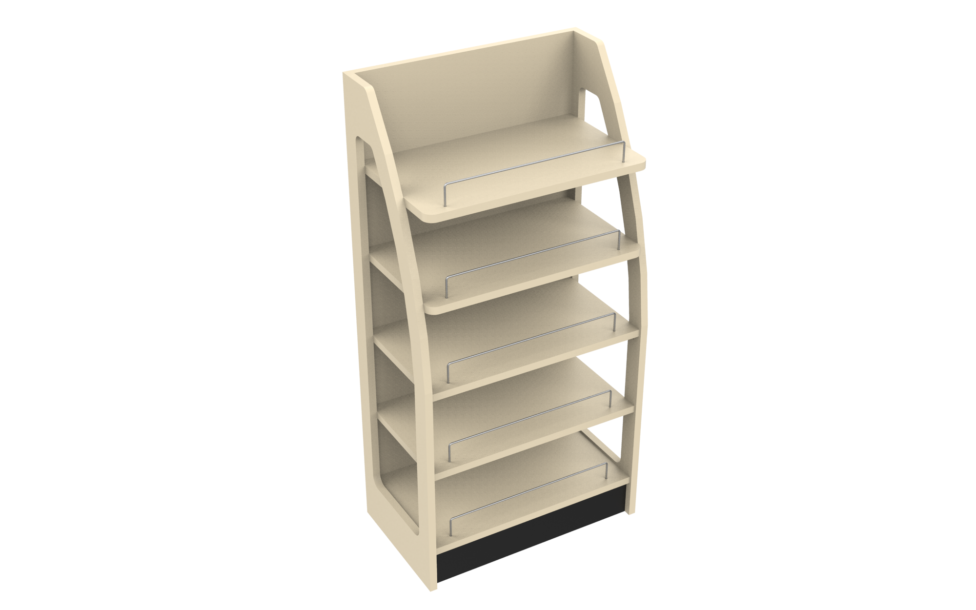 1 Sided Low Shelf Unit