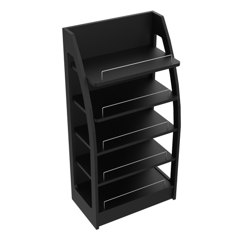 1 Sided Low Shelf Unit