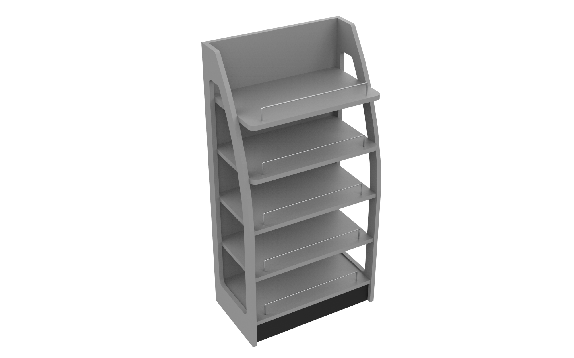 1 Sided Low Shelf Unit